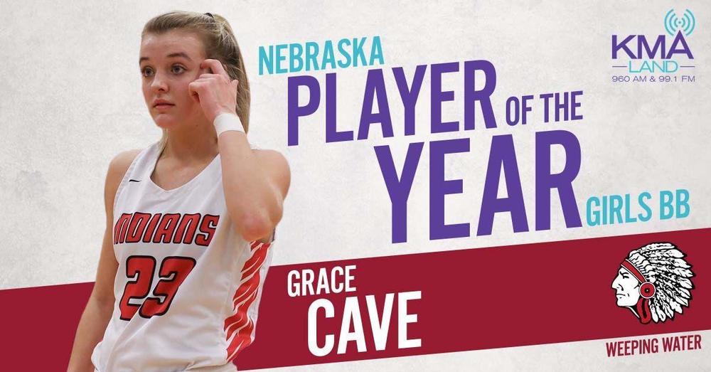 Grace Cave KMA player of the year